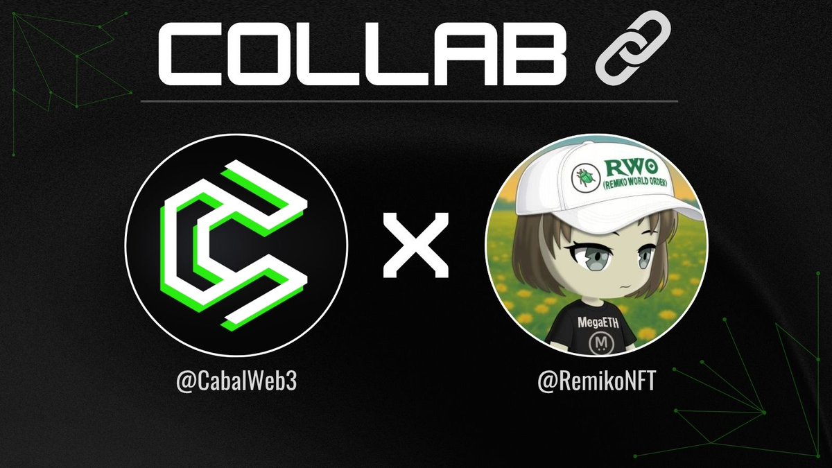 CabalWeb3's tweet image. We&apos;re happy to announce our collaboration with @RemikoNFT 

A Megaeth collection launching on the mainnet for now, launching August 15.