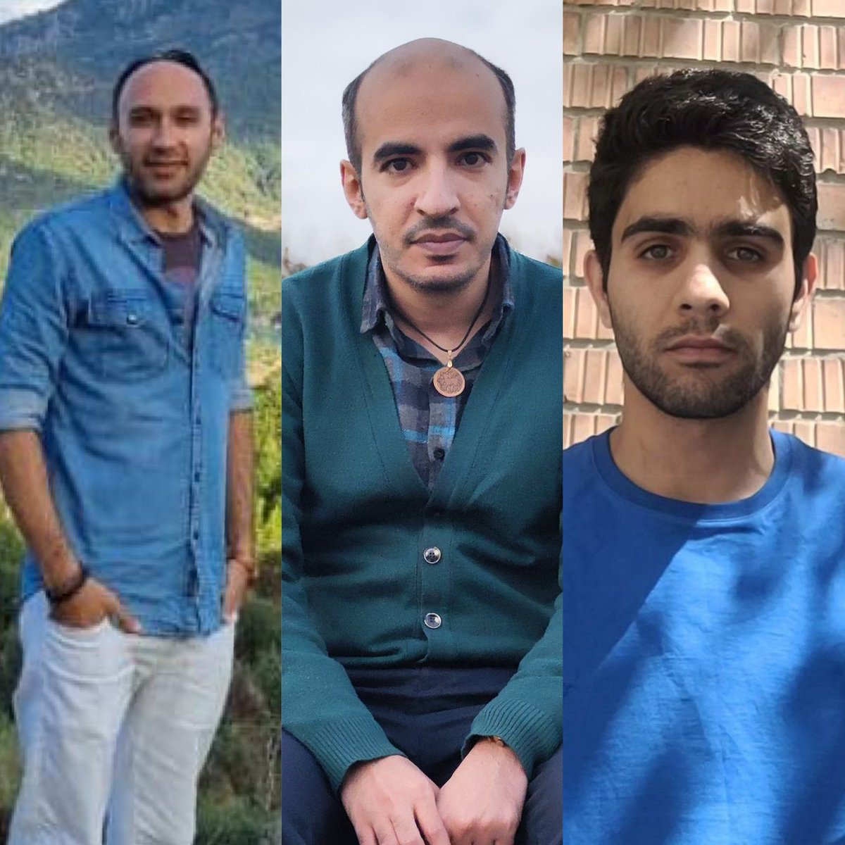 ما فراموشکار نیستیم…

#خشایار_سفیدی 
#حسین_شنبه‌زاده 
#امیرحسین_موسوی