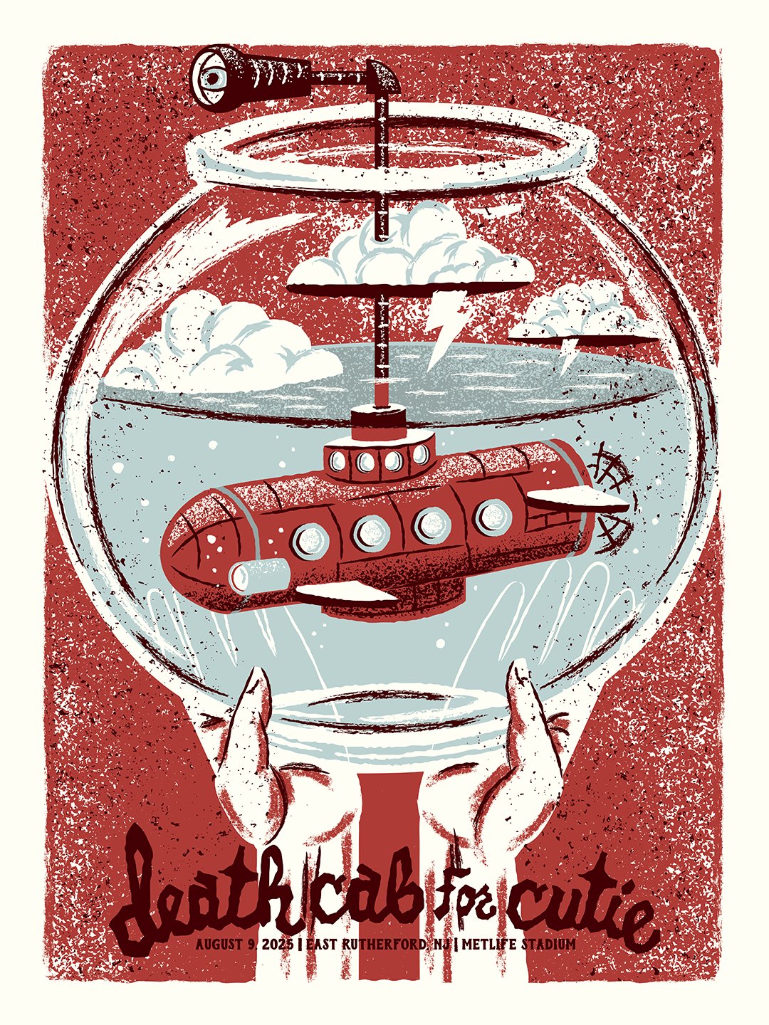 Death Cab for Cutie Summer 2011 ポスター Death Cab for Cutie poster — LeDouxville