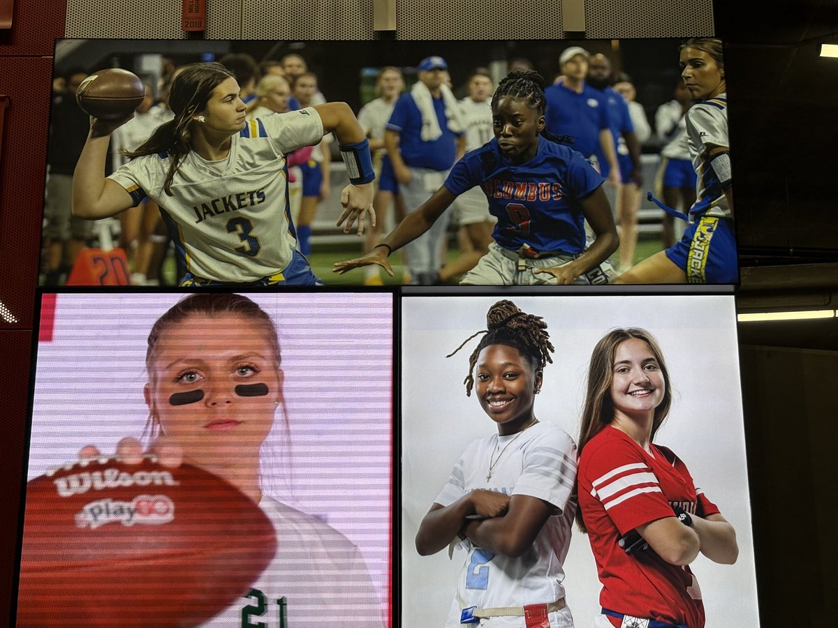 New Flag Wall at the Benz