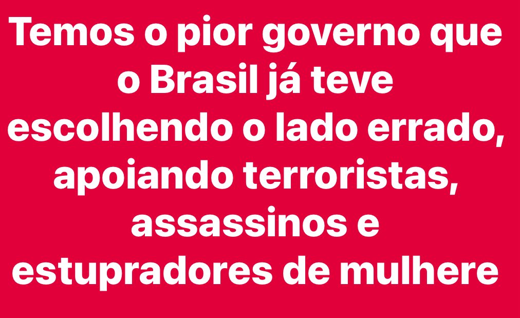 #ForaLula