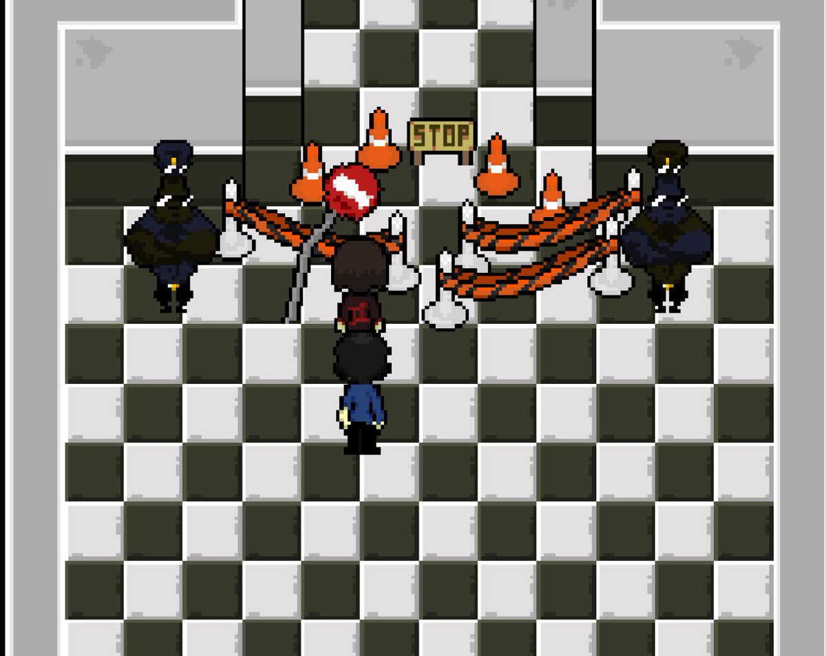 DeathFlowersRPG's tweet photo. If you still don't understand:
𝗨 𝗠𝗨𝗦𝗧 𝗦𝗧𝗢𝗣

#gamedev #pixelart #ドット絵  #indiegames #IndieGameDev #JRPG #RPG #indiedev #devlog #GodotEngine #godot https://t.co/yCovvlVLc0