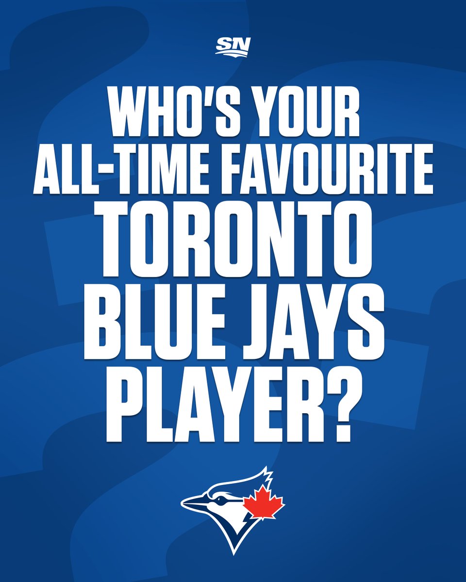 Sportsnet's tweet image. Let’s hear who tops your list! 👇

📺: Blue Jays vs. Dodgers coverage begins TONIGHT at 8:30pm ET on Sportsnet