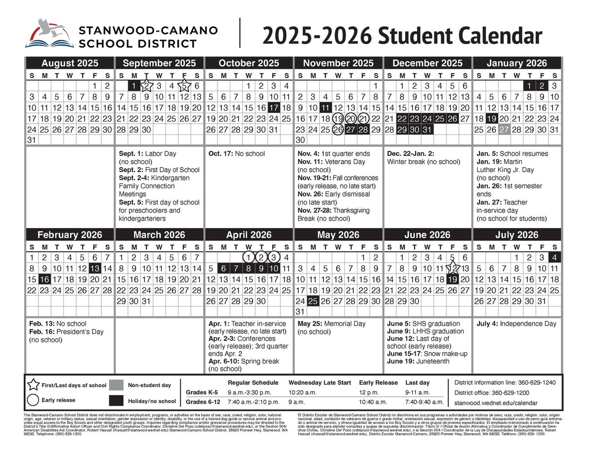 Stanwood-Camano School District tweet media