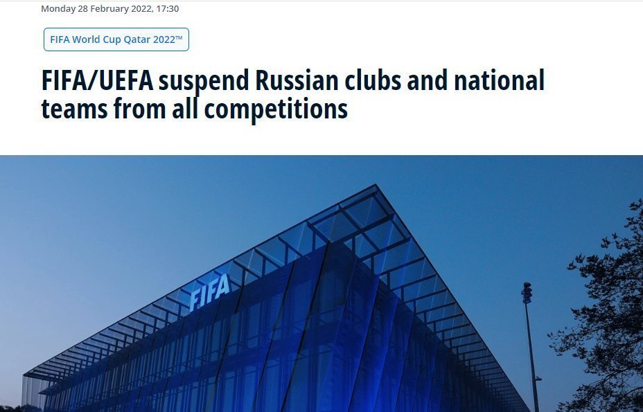 PetraSchur's tweet photo. @AbbyMartin Reminder: It took FIFA and UEFA just 4 days - yes, that's right 4 days - to suspend Russian clubs and national teams from all competitions. 

But they still haven't banned Israel. After 22 months of genocide. 

#RedCardIsrael #BanIsrael https://t.co/PkjHsPqlhh