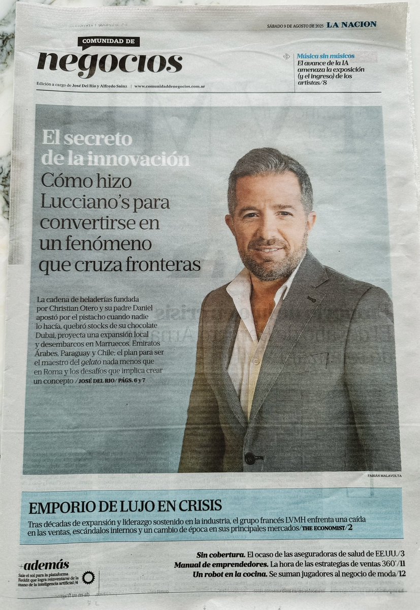 Gracias <a href="/josedel_rio/">José del Rio</a> y <a href="/LANACION/">LA NACION</a> por esta linda nota!