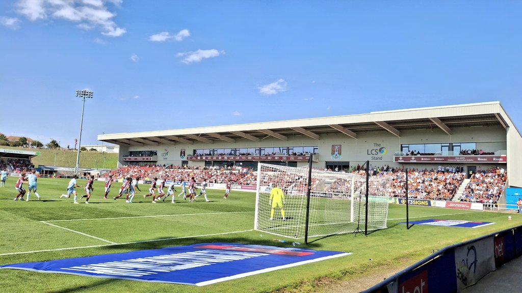 Northampton 0 - 0 CITY
League One
Att 7,295 (1,546 #bcafc)

The stats speak for themselves, but for a lack of composure, so it's two points dropped. A low quality game but solid start to life back in League One - definitely feels like there can be more to come from this team.