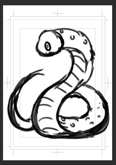 【一応R-18/NSFW】
深夜の邪悪エロゲ向けモンスネタ出し雑描き 