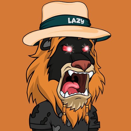 This is a Lazy Lion