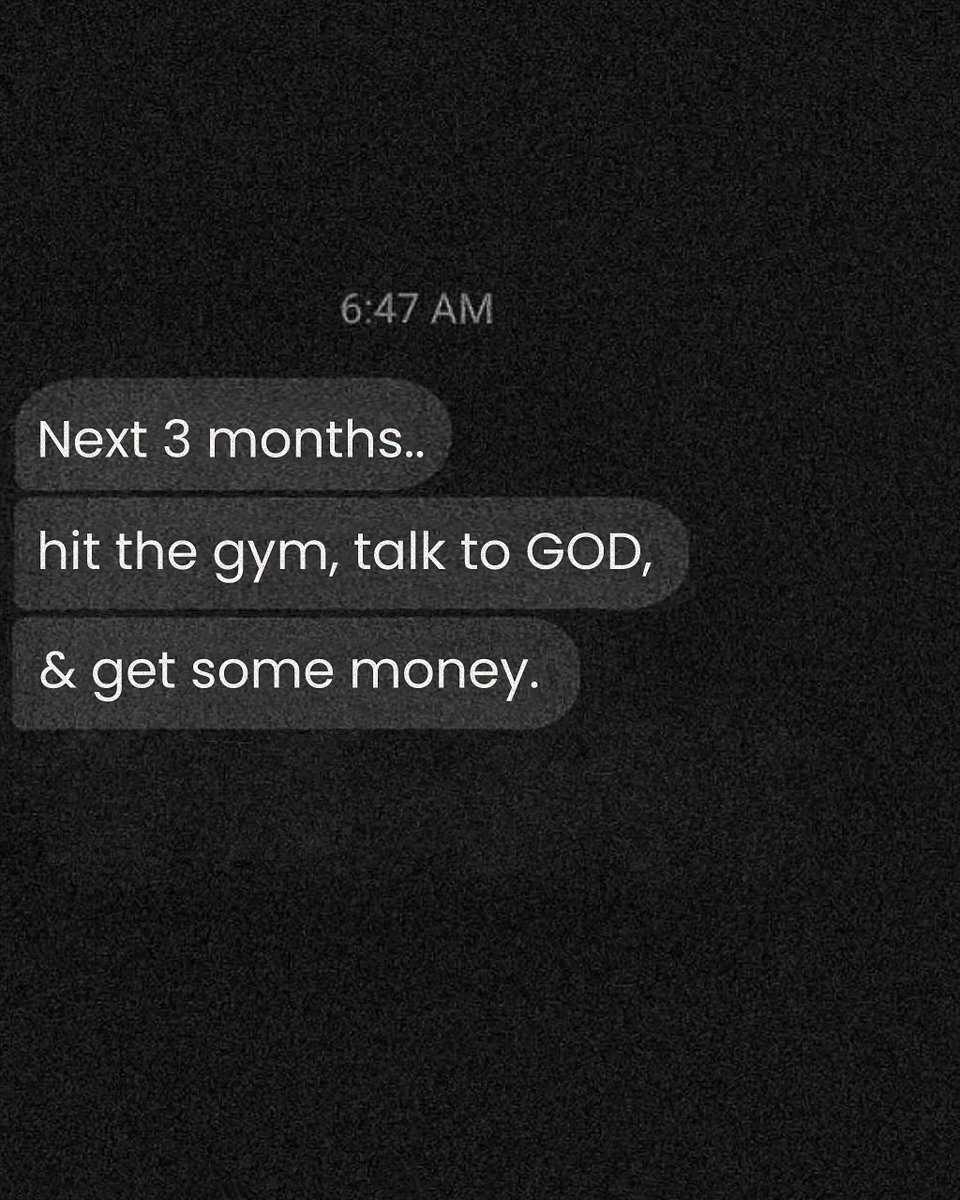 Bro, it's time to LOCK IN.