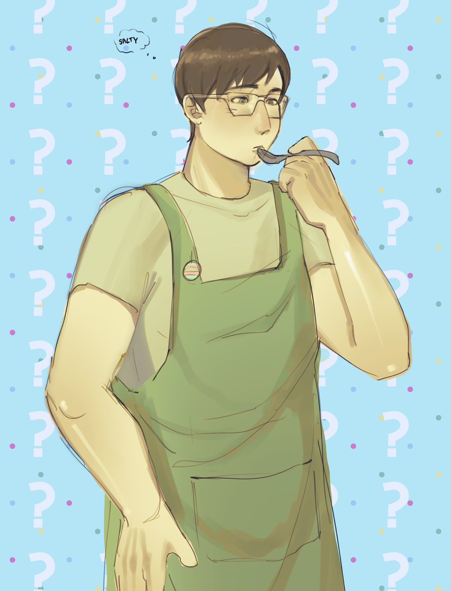 Re-up cooking Edward/  I wish I could draw something more interesting