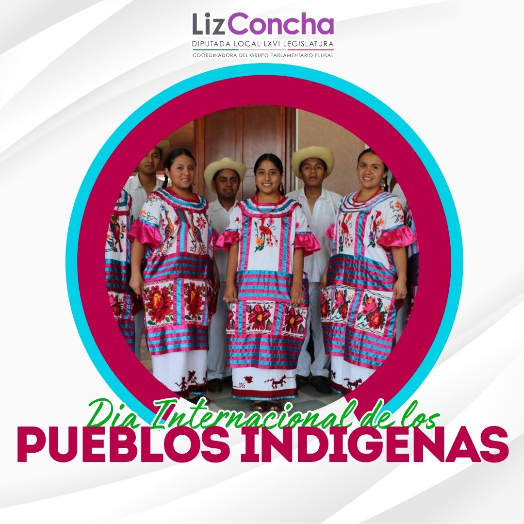 Este 9 de agosto, Día Internacional de los Pueblos Indígenas 🌿, reconocemos con orgullo la fuerza, la diversidad y la sabiduría ancestral de los pueblos originarios, pilares fundamentales de nuestras raíces.

En un estado como Oaxaca, con una gran riqueza cultural y lingüística,