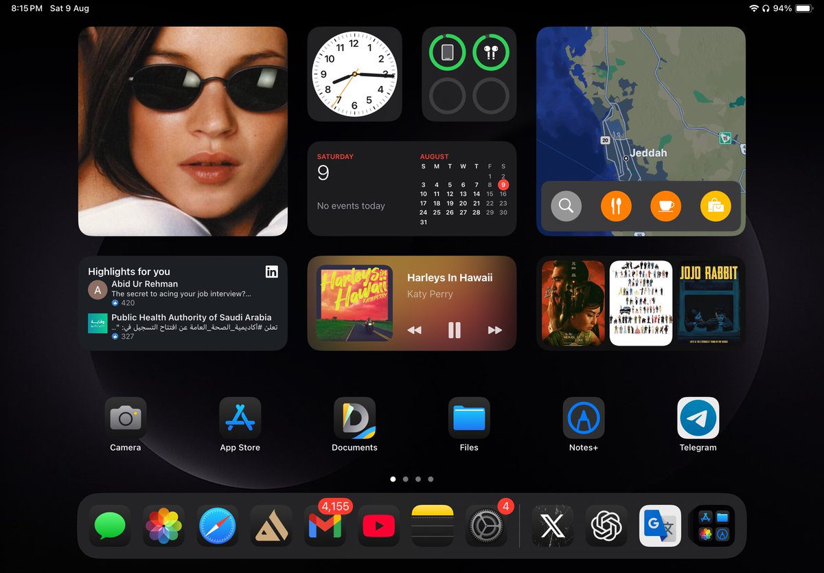 My new home screen looks great