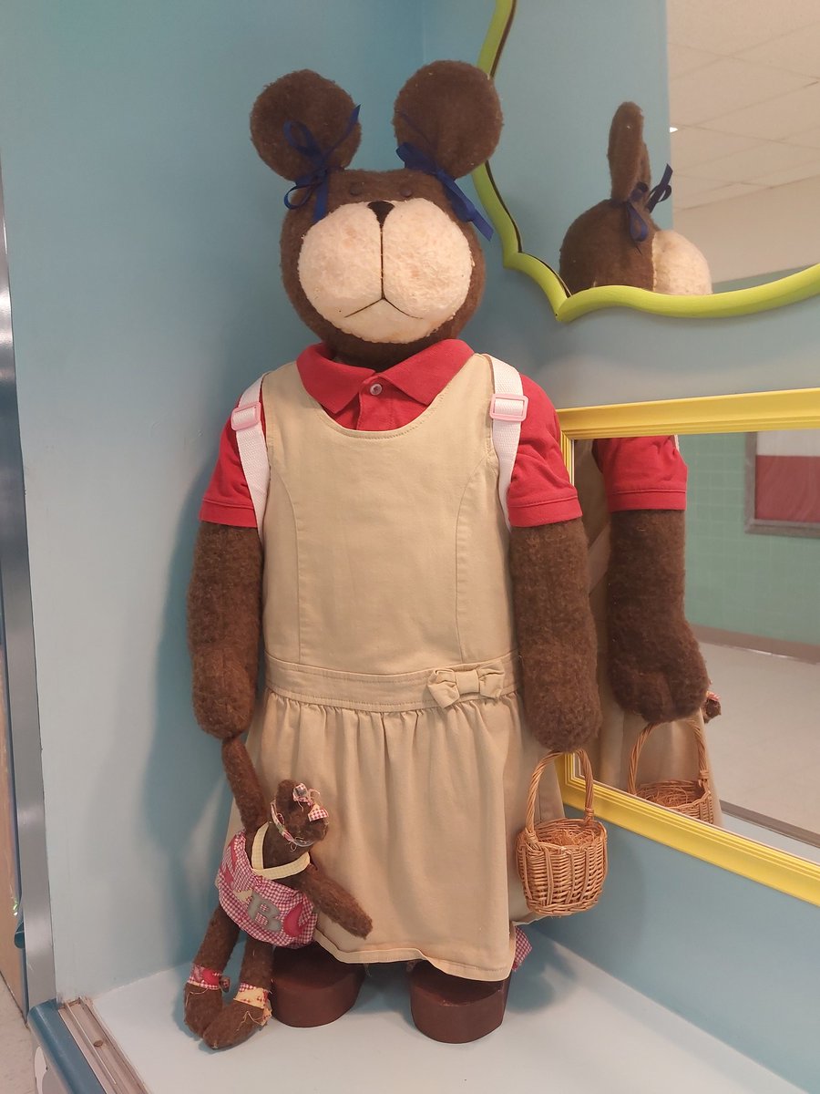 It looks a little lonely here  <a href="/Bullock_Bears/">Bullock Elementary</a>  <a href="/TrichellBrian/">Brian Trichell</a>   <a href="/mrsmichelena/">Liz Michelena M.S. M.Ed.</a>   <a href="/CharmaineCurt18/">Dr. Charmaine Curtis</a>  for Bullock Bear and his bear friends. I told them to just wait till Monday!  #gisd