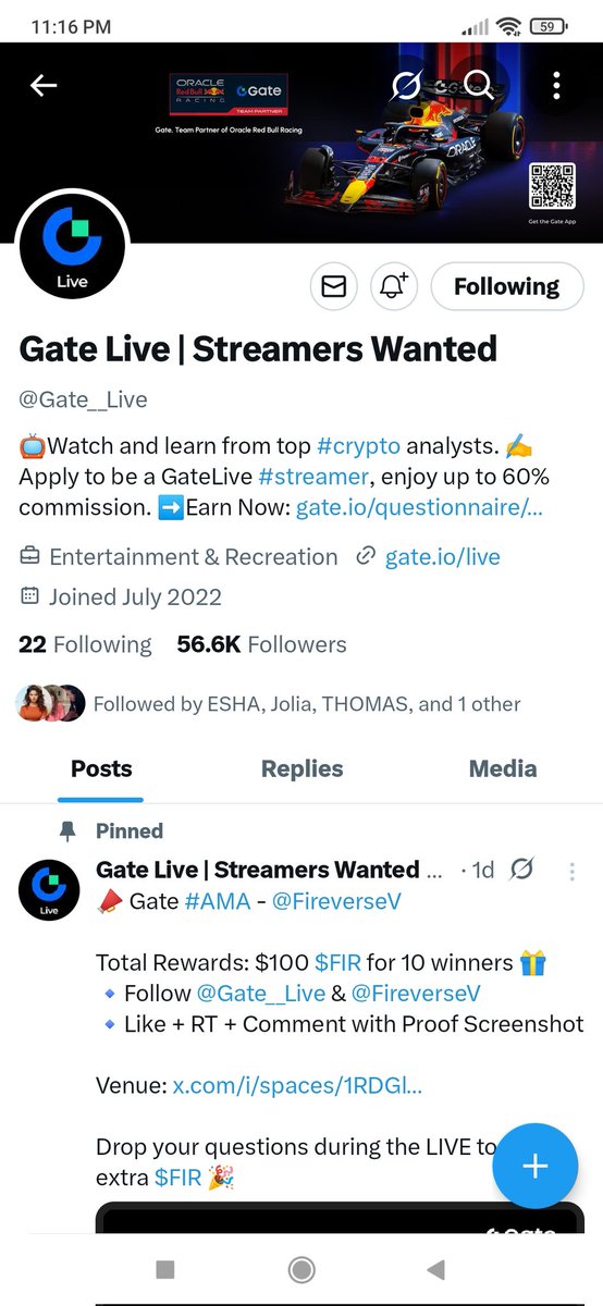 ekratul3's tweet photo. @Gate__Live @FireverseV All task done https://t.co/rIMNPaXe0e