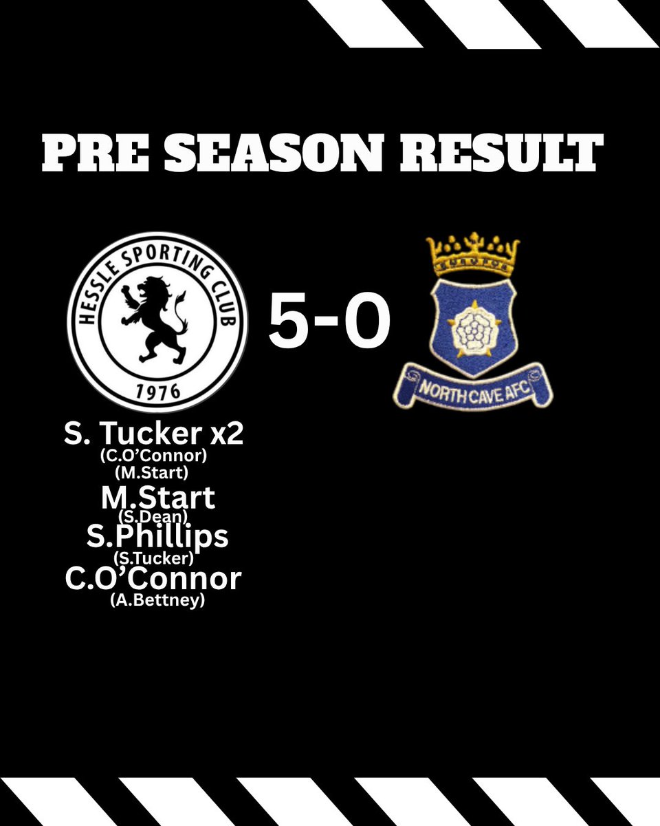 Solid performance from the first team again to close pre season. 

Week to go for the league opening and the lads can’t wait.