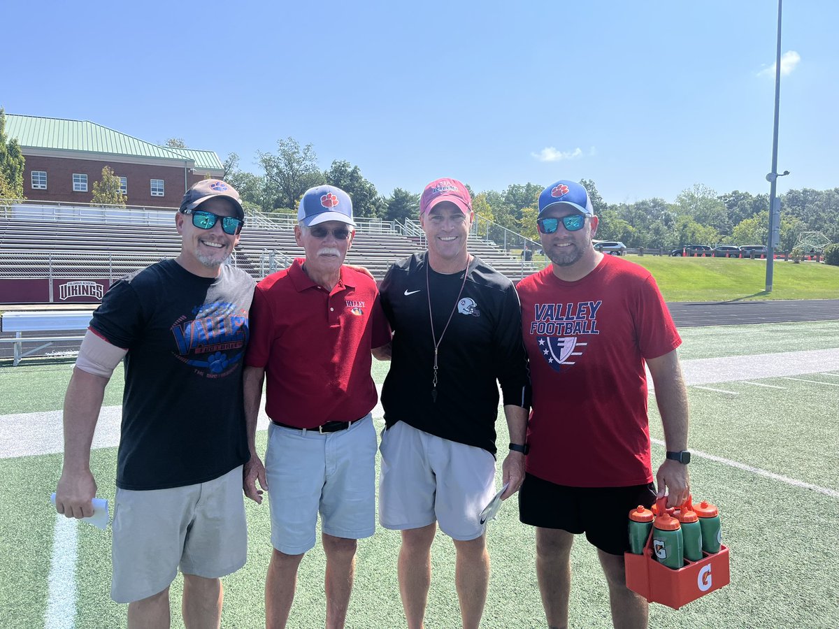 Coach Miller (@cacoachmiller) on Twitter photo Thanks to <a href="/LVFB_/">Licking Valley Football</a> for coming to scrimmage this morning. Some of my all-time favorites in this pic. Year #50 upcoming for my mentor… a true legend! #CAFBfamily <a href="/CA__Football/">Columbus Academy FB</a> <a href="/CAathperf/">Columbus Academy Athletic Performance</a> Thanks to <a href="/LVFB_/">Licking Valley Football</a> for coming to scrimmage this morning. Some of my all-time favorites in this pic. Year #50 upcoming for my mentor… a true legend! #CAFBfamily <a href="/CA__Football/">Columbus Academy FB</a> <a href="/CAathperf/">Columbus Academy Athletic Performance</a>