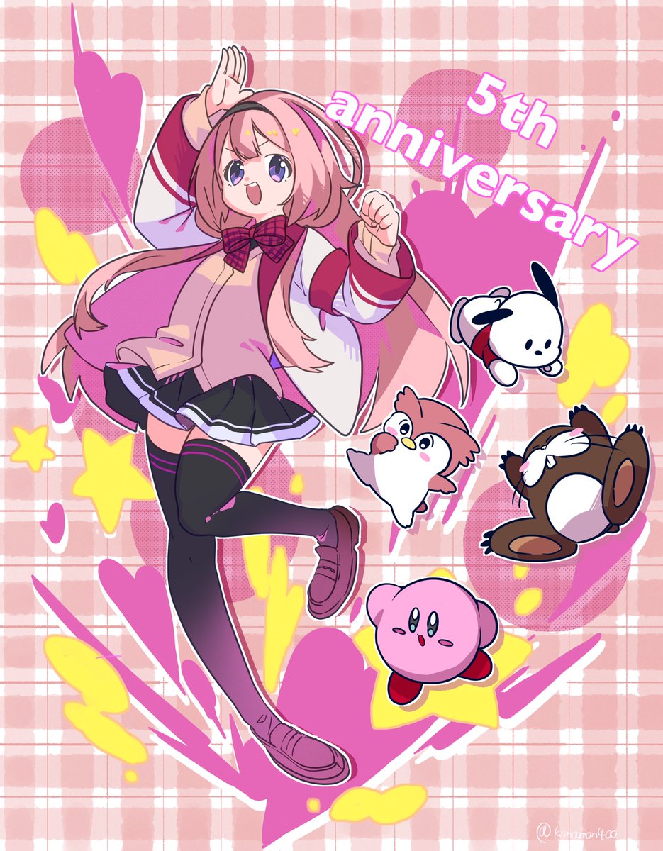 ん“ゴ”周年おめでとうございます㊗️㊗️

#周央サンゴ5周年
 #周央サンゴ6年目も自由に配信して
#描くンゴ