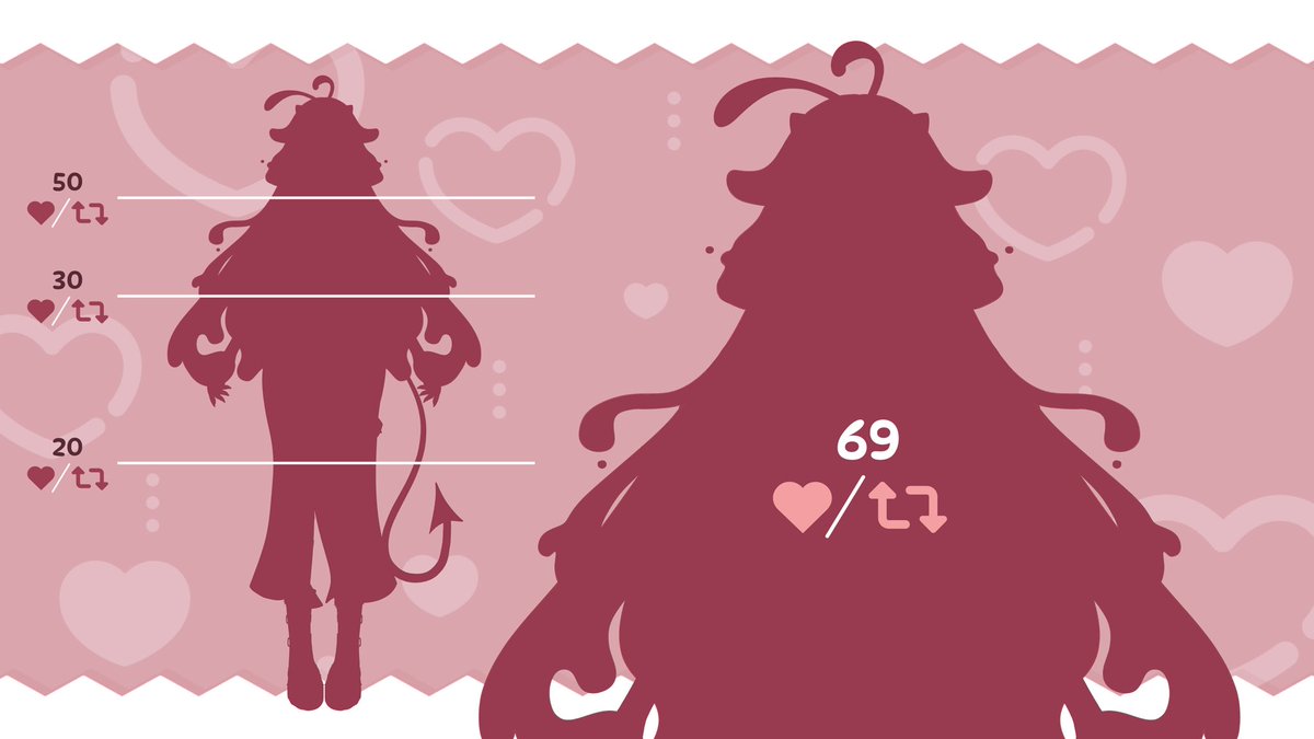 🩷⛓️ 𝓶𝓸𝓭𝓮𝓵 𝓻𝓮𝓿𝓮𝓪𝓵 🩷⛓️

hi hi ~ it seems that the time has finally come for my big reveal!! help unlock this pink succubus slime girl!
you just might be rewarded with some extras >:3

↻ 𝓪𝓷𝓭 ♡ 𝓪𝓻𝓮 𝓿𝓮𝓻𝔂 𝓶𝓾𝓬𝓱 𝓪𝓹𝓹𝓻𝓮𝓬𝓲𝓪𝓽𝓮𝓭
