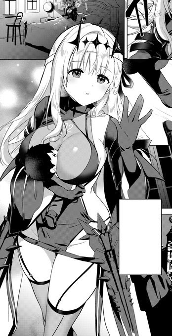 マリアンは愛する指揮官を想っている。🌙
#nikke 