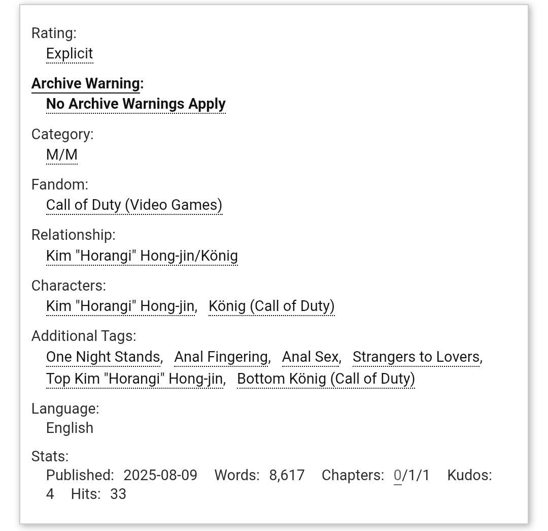 Infected_Kura's tweet image. New Körangi fic!!!

König being a little pervert cause he sees Horangi in his bombast skin for the first time! :&amp;gt;

archiveofourown.org/works/68942526

#horangi #koerangi #Konigmw2 #Konignsfw