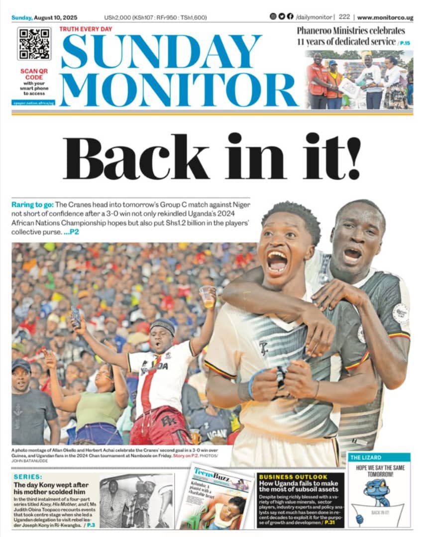 Congs Team! Keep it up! 

Who is keeping the bag containing the sh1.2bn!? Please keep us in the loop! Ahaaa!