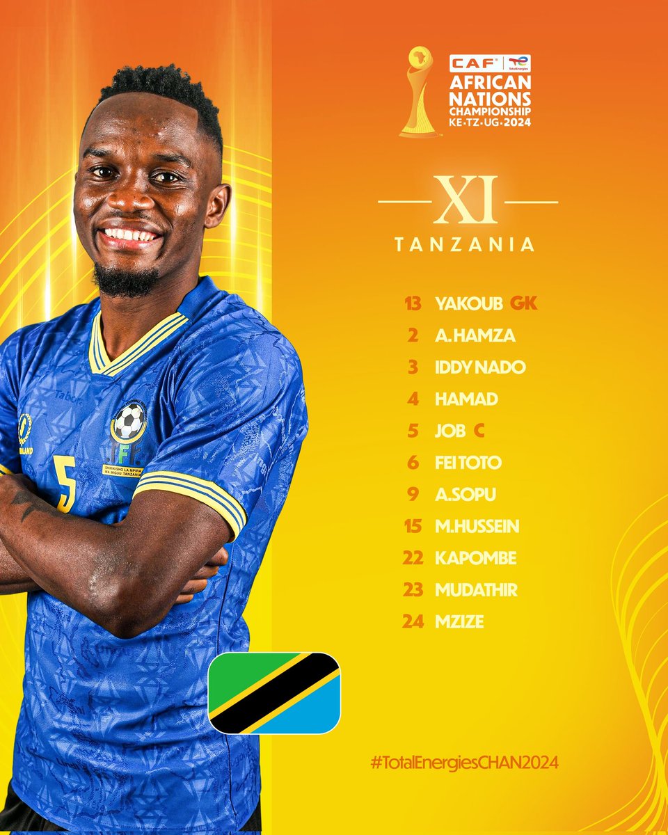 KenAseka's tweet photo. Unpopular opinion: Tanzania playing better than Harambee Stars. Ama Madagascar is a weak opponent? #CHAN2024. I am enjoying Taifa Stars coordination, speed, pass accuracy and thirst for goals. #MZIZE na #KAPOMBE ni mashujaa. Mko sawa jirani. https://t.co/fGpMBInPvg