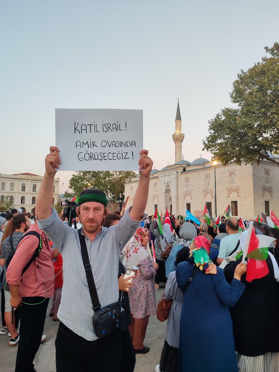 İstanbul’daki “Gazze yürüyüşü”ne biz de sosyal medyadan destek oluyoruz!!!

Gündem çalışmasına başlıyoruz. Yoruma birkaç cümle ile “#GazaMarch” yazar mısın?