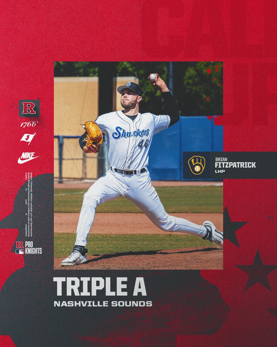 Brian Fitzpatrick is heading to AAA!

After posting a 1.82 ERA with 38 strikeouts in just 34.2 innings for Double-A Biloxi, Big Fitz is heading to Triple-A Nashville in the Brewers organization!