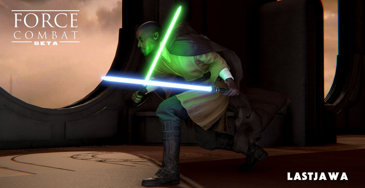 #KelleranBeq arrives to rescue #Grogu from Order 66! Many much-needed changes coming to the combat system, including being able to cancel from any basic into a special in the next #ForceCombat update! patreon.com/lastjawa #screenshotsaturday #gamedev #fightinggames #starwars