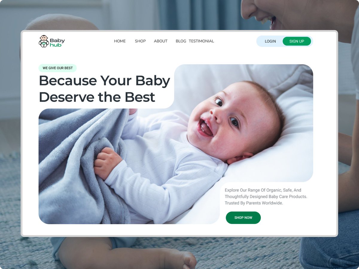 RadditoLLC's tweet image. Baby care eCommerce website design.
We recently designed Baby Hub, a baby care e-commerce platform.
If your e-commerce brand is ready for a design that feels as good as it looks, let’s talk.

📩 Send a message or visit raddito.com to start.
#WebDesignOffer #Website