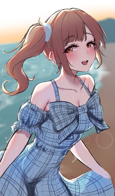 響子、お誕生日おめでとう 時間なかったので、ラフを少し綺麗にしました あとで仕上げます #五十嵐響子生誕祭2025