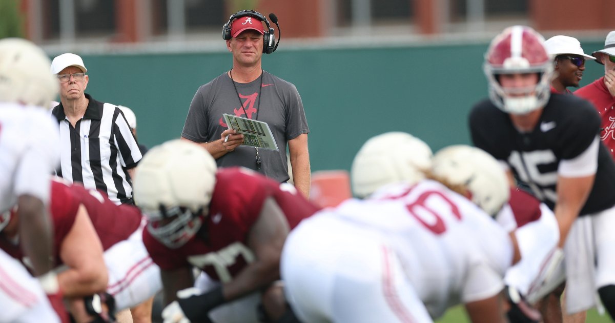 Kalen DeBoer reveals timeline for naming #Alabama's starting QB

"I would have said before camp, we definitely gotta make a decision by the time we get done with the second scrimmage, and I would anticipate, for sure, that being the case."

🔗 on3.com/teams/alabama-…