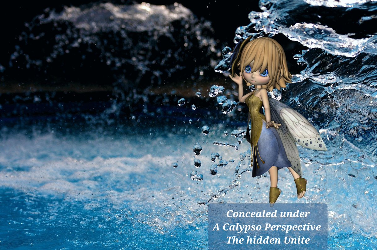 Morgan_R_R_Haze's tweet image. #Firewords #HaikuChallenge 
Concealed under
A Calypso Perspective 
The hidden Unite
PurplePegasus + congerdesign pixabay.com altered