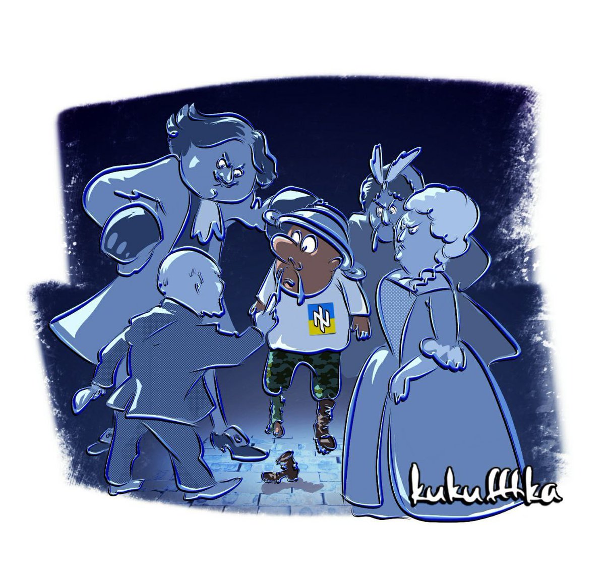 Dear Ukraine, 

If language bothers you, if holidays bother you, if history bothers you, if names of cities and streets bother you, if existing monuments bother you, then it just means that you are building your state on someone else’s territory.