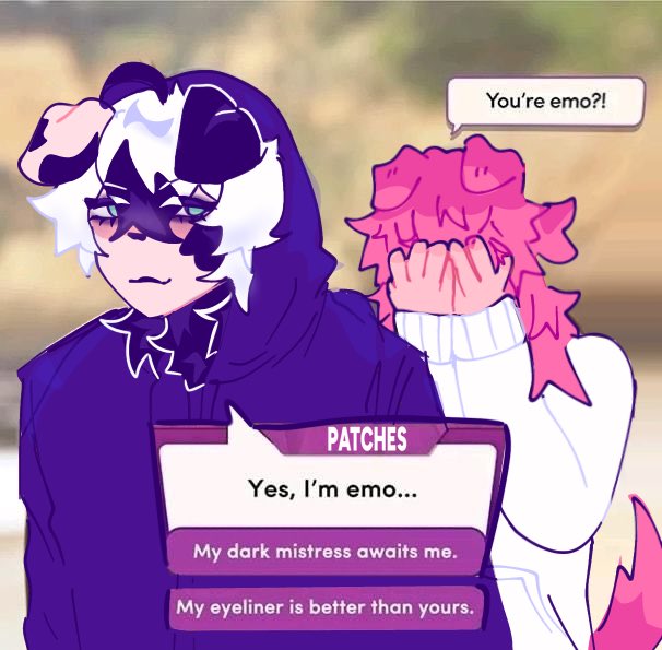 avvvery_'s tweet image. 👀 #yumeart #patchesito #emo