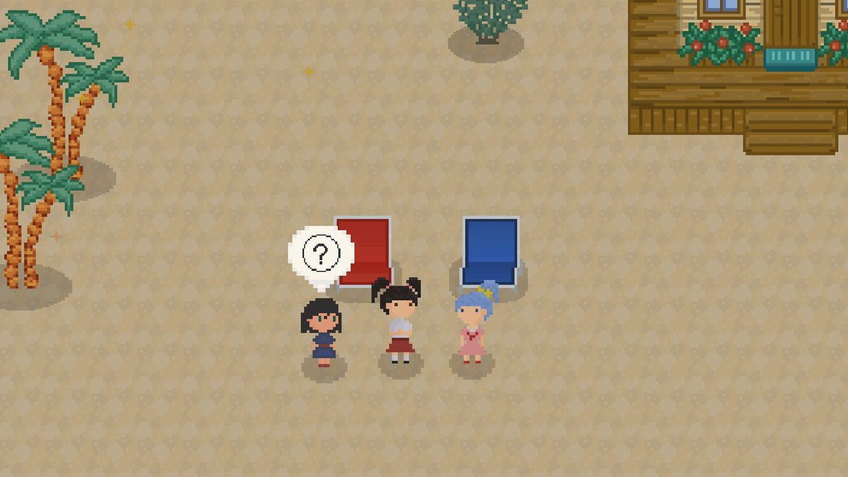 SoPeculiarGames's tweet photo. Beach day! But it looks like some other visitors are in need of some bug-catching expertise. I think I know A girl :) #screenshotsaturday https://t.co/2cib4spknf