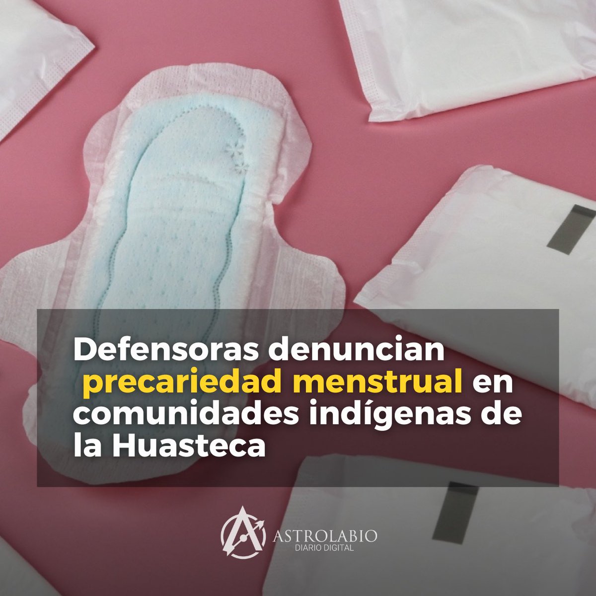 Astrolabio Diario Digital (@astrolabioslp) on Twitter photo 🔴💬 | En la Huasteca Potosina, la menstruación aún es un tema marcado por el silencio, la pobreza y la estigmatización, denunciaron las defensoras y abogadas Estela Hernández Martínez y Beatriz Ana Hernández, integrantes de la organización M’im T’sabal A.C.
De acuerdo con 🔴💬 | En la Huasteca Potosina, la menstruación aún es un tema marcado por el silencio, la pobreza y la estigmatización, denunciaron las defensoras y abogadas Estela Hernández Martínez y Beatriz Ana Hernández, integrantes de la organización M’im T’sabal A.C.
De acuerdo con