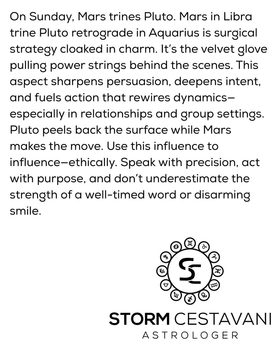 StormCestavani's tweet image. Mars trine Pluto.  #astrology #horoscopes #LeoSeason
