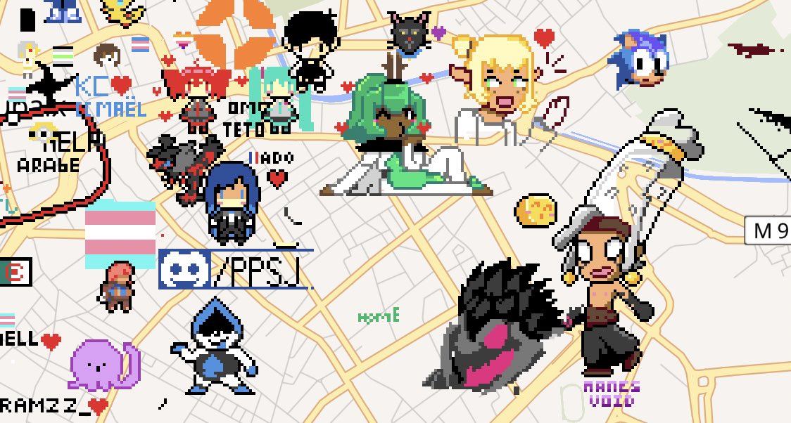 Krosllection's tweet photo. Ça continue à se remplir !👍
La zone #Waven s’agrandie ! Le #Yugo initié par @Gh0ze est fini, ainsi que le #Lokus de @TheDarkScreamFR ! 😍
On aperçoit aussi une mignonne #Boune d’@Aquatikelfik 🤩
Et autour pop et Eva, Amalia, Elely et autres ref au Krosmoz ! 🥰 https://t.co/9s0fNdKf1o