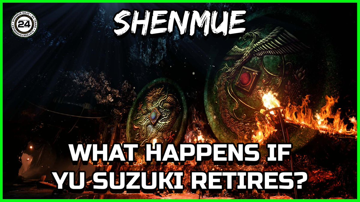 Shenmue Dojo π¦βπ₯ (@shenmue_dojo) on Twitter photo WHAT HAPPENS IF YU SUZUKI RETIRES?
<a href="/MattOliver18/">Matt Oliver</a> takes a look into what could happen should Yu Suzuki choose to retire from making games. Could fans continue things, or is there someone in the industry that could step up?
Lets find out!
πΊyoutu.be/g5fsatiqUVo WHAT HAPPENS IF YU SUZUKI RETIRES?
<a href="/MattOliver18/">Matt Oliver</a> takes a look into what could happen should Yu Suzuki choose to retire from making games. Could fans continue things, or is there someone in the industry that could step up?
Lets find out!
πΊyoutu.be/g5fsatiqUVo