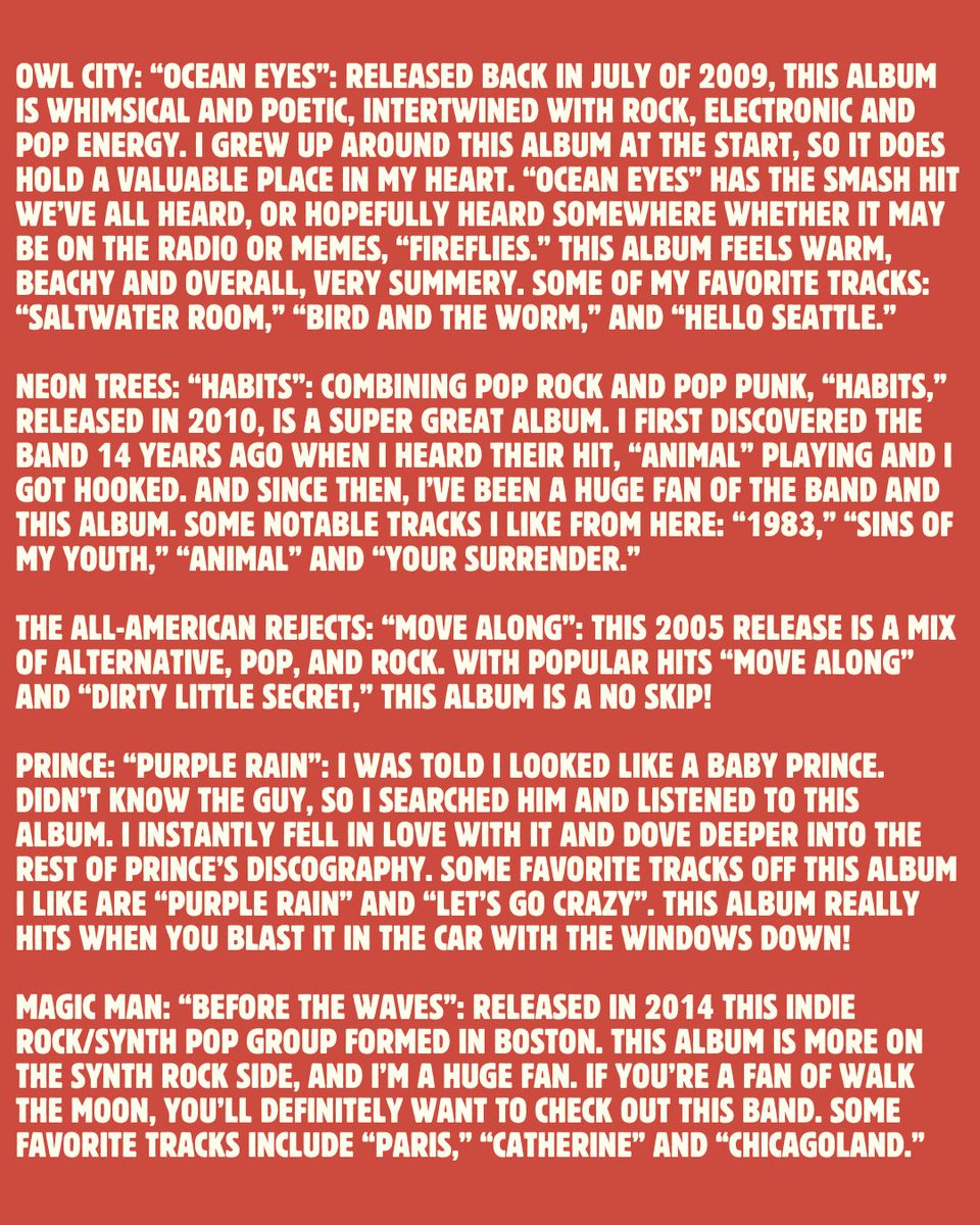 "One of my favorite things in the world is music, and I am a huge fan of discovering new artists. But when it comes to old favorites, these are my personal top five."

Josh’s Top 5 Summer Albums
folioweekly.com/2025/08/01/jos…