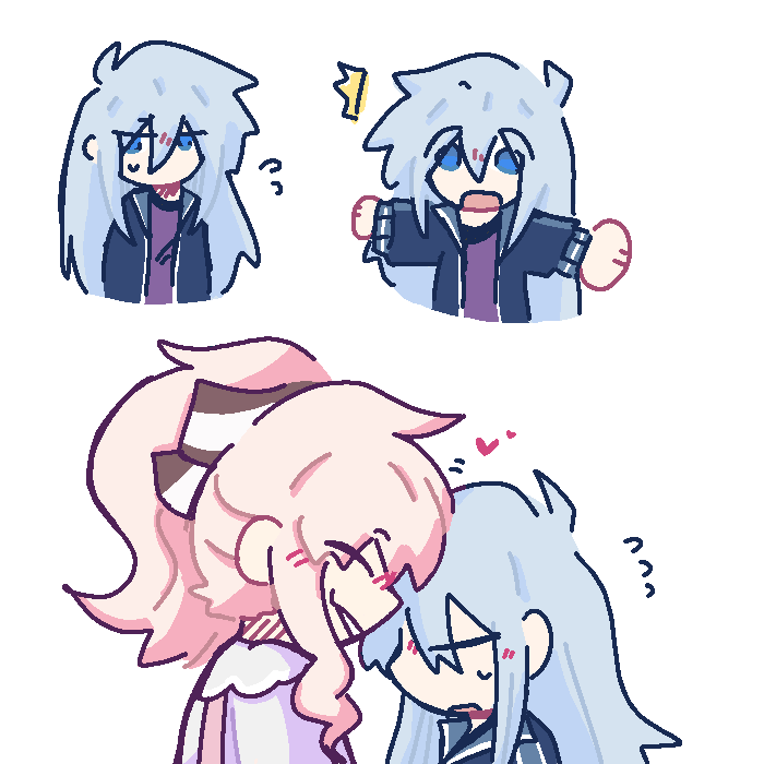 got a new tablet soooo heres kanade doodles and kanamizu because i miss them lethally 
#prsk_FA #kanamizu