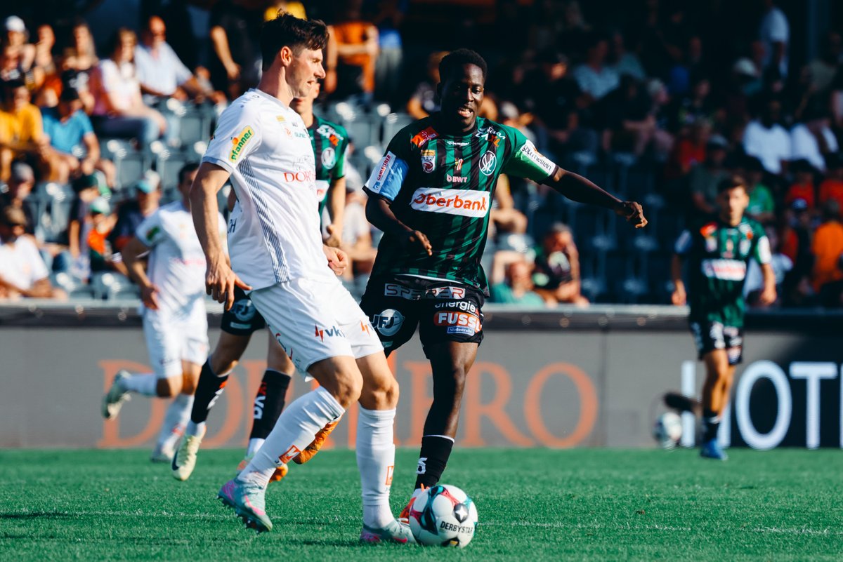 Niederlage abhaken &amp; den Blick nach vorne richten! 👀⚫🟢

📅 16.08. um 19:30 Uhr: Heimspiel gegen SK Sturm Graz
🎟️: tickets.svried.at/events/ae646e6…

#svried #seit1912 #desismeiverein