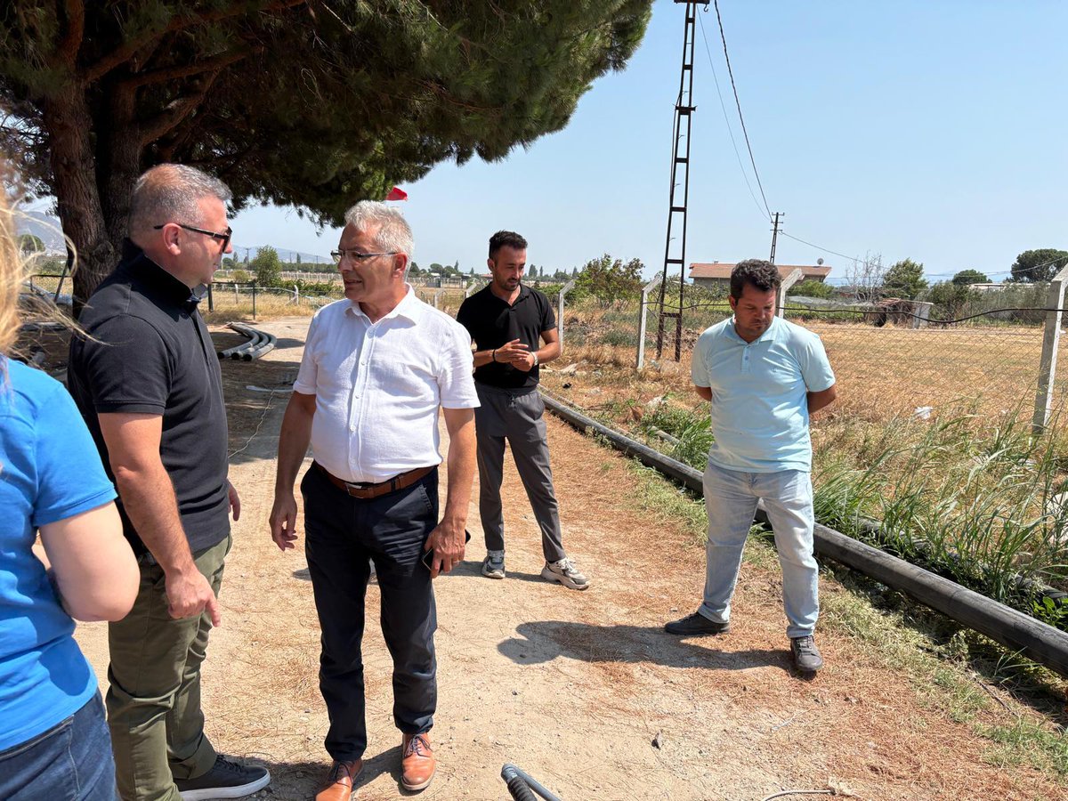 💧Ayvalık’ta Su Kaynakları Denetimi

Genel Müdür Yardımcımız Nuri Çaynak, Balıkesir Büyükşehir Belediyesi Köfrez Koordinatörü Yurt Yıldırım, Daire Başkanımız, Şube Müdürümüz ve ilgili personellerle birlikte Altınova Ayvalık Su Santralindeki yeni sondajı, Küçükköy Su Santraline su
