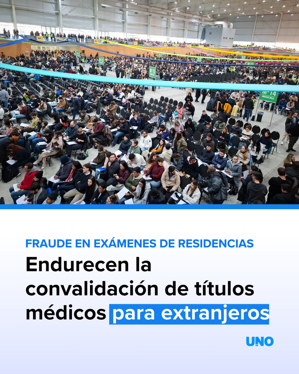 📑SOLO SE ACEPTARÁN AVALADOS POR LA WFME

- El Ministerio de Capital Humano anunció un cambio profundo en el sistema de convalidación de títulos médicos extranjeros en Argentina. La medida llega luego de que el Ministerio de Salud informara que “ninguna de las 117 personas