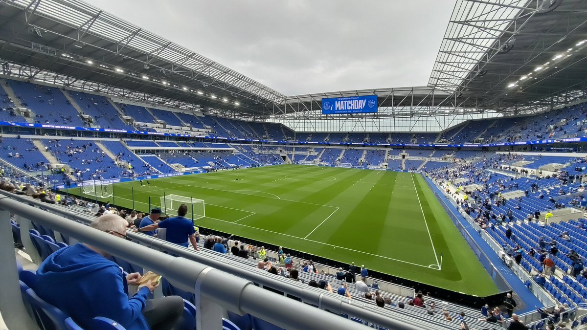 new stadium is mad though 😭💙