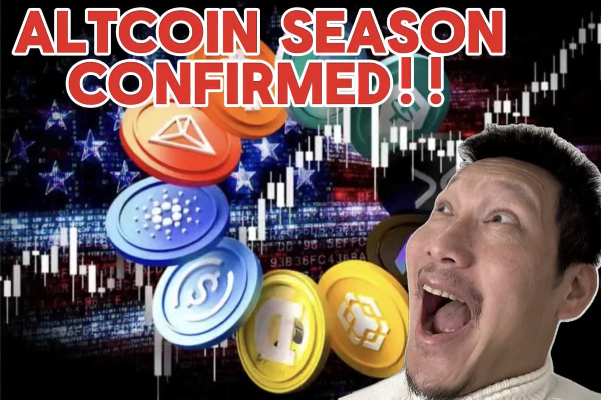 RealPabloHeman's tweet image. Finally Altcoin season is about to be officially confirmed! First ETH runs and then some of the stronger Alts.

Pablo called for this months ago, but can this be a Fake out? And what happens next?! Watch now: 👇

youtu.be/MSe8eZOv_NY