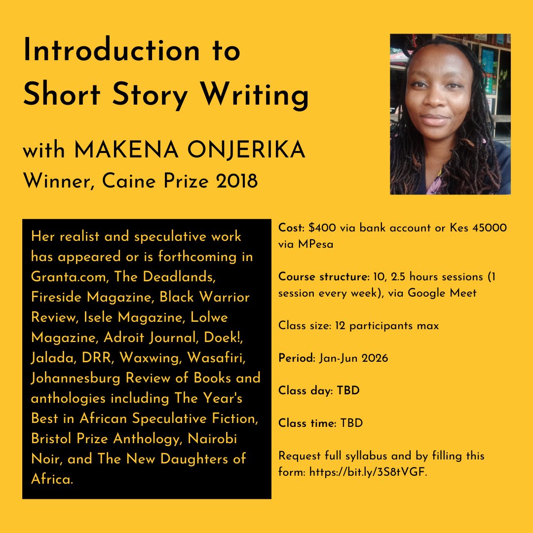 Interested in taking one of my fiction classes? Request the syllabi via this link: bit.ly/3S8tVGF. Check out the posters for each of the three classes below