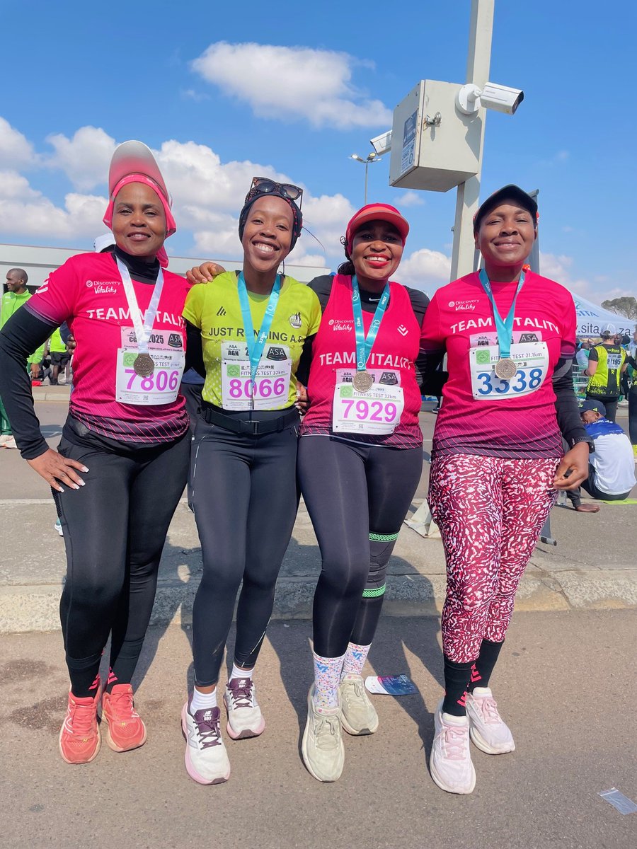 Eyethu fitness test done and dusted! I got to see some of my faves. 😊💚

#FetchYourBody2025 #TrapnLos
#RunningWithSoleAC #IChoose2BActive #IPaintedMyRun #VitalityActiveRewards